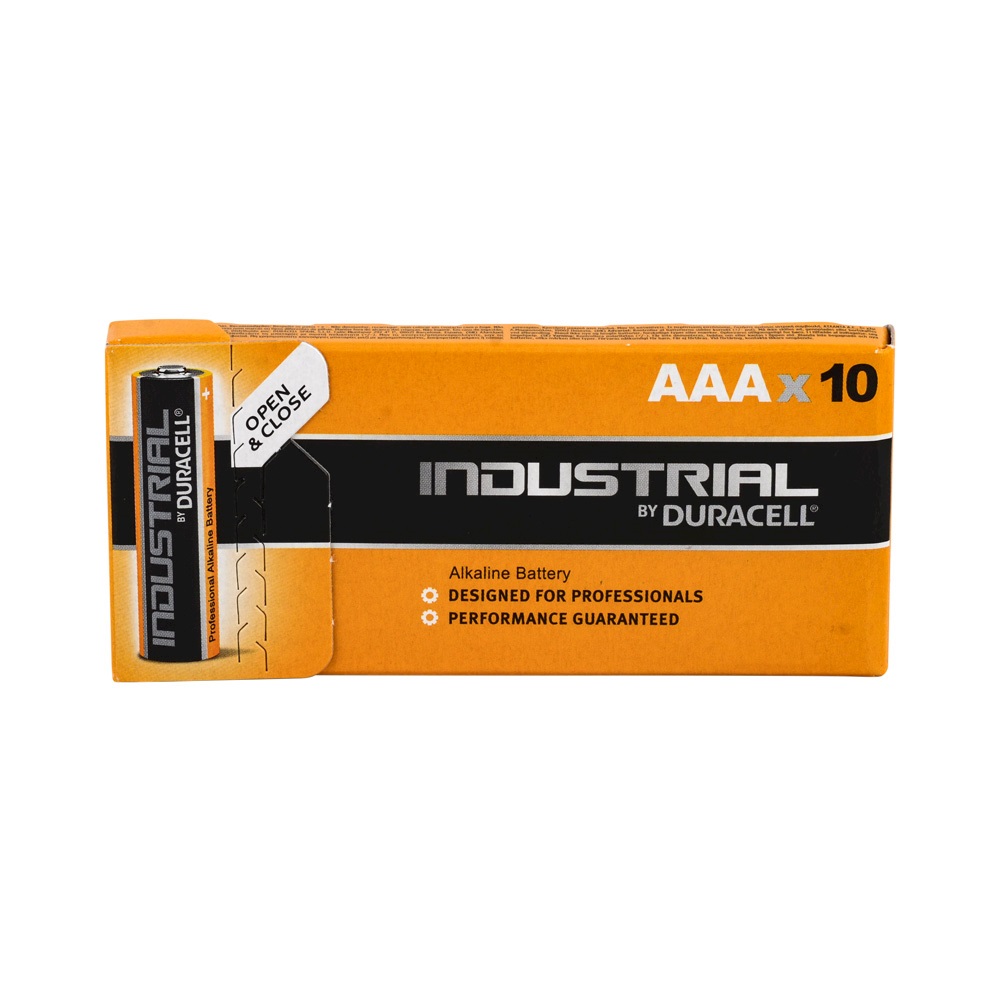 Duracell 10 Duracell Industrial AAA Batteries Alkaline 1.5V LR03 MN2400 Procell Battery 