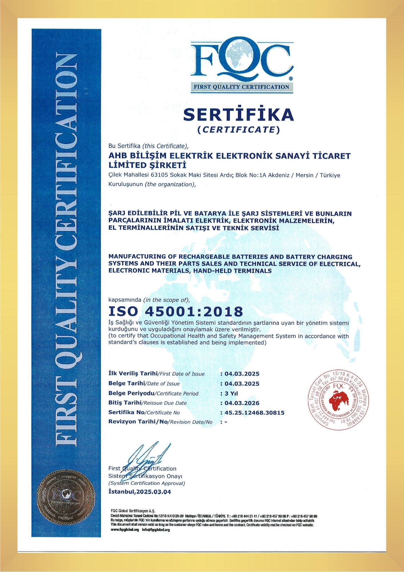 Sertifika 3